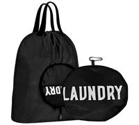 Générique Sac De Pour Linge Sale avec poignées 48x51cm imperméable pliable