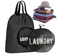 Générique Sac De Pour Linge Sale avec poignées 48x51cm imperméable pliable