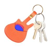 Générique Sac de prélèvement de Guitare - Sac de 13,4x7 cm pour Le Plectrum en Cuir PU | Porte de Guitare en Cuir avec des Musiciens et passionnés de Destin du Porte-clés