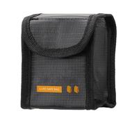 Générique Sac de Rangement antidéflagrant pour Batteries - 8,7 x 7 x 4,2 cm, Sac de Rangement sécurisé pour Batteries au Lithium, sacde Protection ignifugé | Accessoire Pours Drone