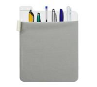 Générique Sac De Rangement Arrière pour Ordinateur Portable - Tissu Élastique Adhésif, Étui Multifonctionnel | Pochette Adhésive | Organisateur Réutilisable pour Ordinateur Portable, Ṕour Souris sans