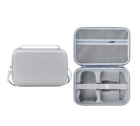 Générique Sac de Rangement en Polyester pour DJI Lito X1/Lito 1, Sac à bandoulière de Transport Portable avec Poche en Filet pour Le kit Fly More Combo, la télécommande RC 2 et la Batterie, Gris