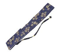 Générique Sac de Rangement Multifonction pour Éventail Housse de Protection Rétro pour Éventails Pliants Pochette Pratique Stylos et Ustensiles