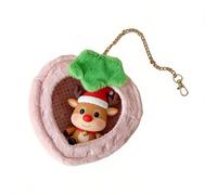 Générique Sac de Rangement - Pochette Organisatrice Transparente en Forme de Fruit dédiée aux Figurines | Sac de Conservation pour Poupées en Peluche - Anniversaire Noël Nouvel an Maternelle