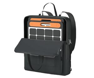 Générique Sac De Rangement pour Panneaux Solaires, Sac Organisation 2 Couches pour Panneaux Solaires, Organisateur avec Poignée pour Modèles 100W 100X 200W, Protecteur pour Randonnée,