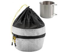 Générique Sac De Rangement pour Ustensiles De Camping,Pochette De Transport pour Bols De Camping - Sac de Rangement Imperméable pour Vaisselle et Bols de Pique-Nique, Organisateur de Cuisine de