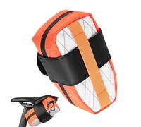 Générique Sac de Selle de vélo 16x9,5x6 cm - Pochette de vélo légère et résistante à l'usure, Sac de Selle de Cyclisme pour Cyclistes, Voyages de Nuit en Plein air, Hommes et Femmes Adultes