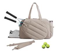 Générique Sac De Tennis | Grand Sac à Main Sportif de Raquette pour Femme,Tote Imperméable pour Raquettes Voyage Salle De Sport Week-End Déplacements Professionnels