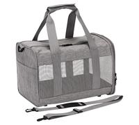 Générique Sac de Transport pour Animaux | avec Poignée et Cage Souple | Porteur à Main Respirant pour Chien,pour Chiot Races Moyennes Maison Voyage Camping Pique-Nique Marche Voiture Extérieur Chenil