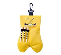 Générique Sac de Transport pour Balle de Golf - Support pour t-Shirt avec Slogan, Robuste, Pochette Portable pour Accessoires de Golf, Rangement de Voyage, Sac pour entraînement, Voyage, Vacances, go