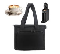 Générique Sac de transport pour machine à café | Fourre-tout en toile Oxford à compartiments multiples - Mallette de rangement | pour Usage Professionnel, Extérieur, Camping, Maison, Femmes, Hommes