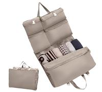 Générique Sac De Voyage Cabine Bagage Pliable Sac Voyage Roulant Polyester Léger Compressible Organisation Maximale Avion Salle Sport Éviter Fouillis Perte Temps Rangement Pliable Compact