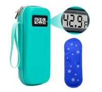 Générique Sac de Voyage de Refroidissement de médicament avec la Caisse de l'insuline de lectures-TSA-Certified de la température avec 1 Paquet de Glace