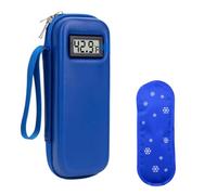Générique Sac de Voyage de Refroidissement de médicament avec la Caisse de l'insuline de lectures-TSA-Certified de la température avec 1 Paquet de Glace
