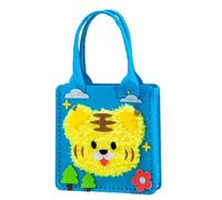 Générique Sac de Voyage Enfant | Sac d'École Fait Main, Réutilisable Non Tissé, Trousse d'Activités Créatives pour Rangement Maternelle Courses