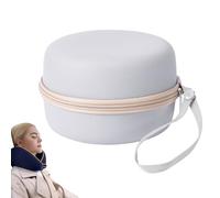 Générique Sac d'oreiller De Voyage De Voyage - Porte-Coussin Doux, Casse De Repos Compacte | d'oreiller en Forme De U Pliable, Organisateur De Stockage À Fermeture Éclair Durable pour Confort De