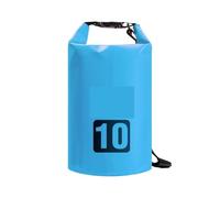 Générique Sac étanche 10L avec Bretelles, Seau de Natation Pliable Grande capacité(Blue)
