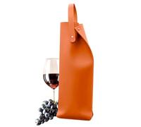 Générique Sac fourre-Tout à vin de Plage,Sac fourre-Tout à vin | Sacs protecteurs pour Bouteilles de - Porte-Bouteille de en Cuir réutilisable, Portable, de Transport de Champagne pour Resta