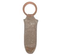 Générique Sac fourre-Tout à vin en Strass - Manchon de Bouteille en réutilisable, boîtier de Protection en de 45 x 12 cm, décor sophistiqué avec Prise en Main sécurisée | Transport de Boissons de