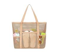 Générique Sac Fourre-Tout De Plage - Grande Pochette En Imperméable Et Légère | Sac Tote De Bain - Pour Natation Sable Bateau Croisière Vacances Voyage Été Gym Déjeuner Douche Mouillé