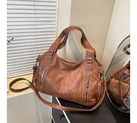 Générique Sac Fourre-tout Femme, 38x29x12.5cm Sac À Bandoulière Grande Capacité, Saces À Bandoulière Femme, Sacs Fourre-tout Imperméable En Cuir PU, Sacs Casual Pour Usage Quotidien Et Voyage