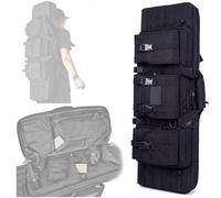 Générique Sac Fusil, Étuis Souples pour Carabine avec Tissu Oxford 600D, Stockage et Transport D'Armes Longues, Étuis Tactiques pour Carabine pour Le Tir de Chasse (42in/108cm)