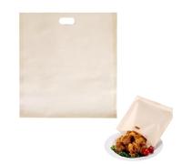 Générique Sac Grille-réutilisable - Sacs pour Grille-antiadhésifs résistants à la Chaleur,Toastbags pour Grilled Cheese, sandwichs, Pizza, pépites de Poulet, saucisses ou légumes