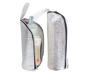 Générique Sac Isotherme pour Bébé | 2 Pièces Housse Thermique pour Bouteille d'eau,avec Pochette de Stockage Portative en Aluminium pour Maman Allaitement Enfant Pique-Nique