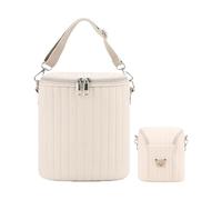 Générique Sac Isotherme pour Biberon Bébé | Portable Isotherme Mignon avec Poignée - Porte-Biberon pour avec Sac De Stockage De Lait,pour Lait Maternel Aliments Transport Quotidien Crèche Poussette