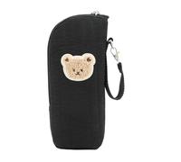 Générique Sac Isotherme pour Biberon, Porte-Biberon avec Motif Ours, Tote Portable pour Transport Et Conservation du Lait Maternel, Idéal pour Sortie en Famille, Promenade avec Bébé, Voyage Court