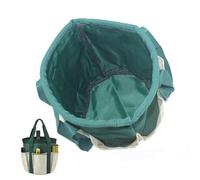 Générique Sac Jardinage - Fourre-Tout Domestique | Seau étanche avec Multiples Poches, Rangement Outils pour jardiniers, Organisateur Pratique Porte-Outils extérieur Maison Balcon Patio Entretien