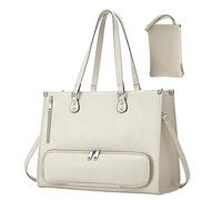 Générique Sac ordinateur portable femme - Grande capacité sac à main en PU,Sac de travail professionnel pour femme,Pour téléphone, tablette, repas, boissons, bureau, études, voyages,