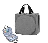 Générique Sac Organisateur de Broderie,Portable avec Double Poignée,Sac De Projet De Carré Et Rond | pour Débutants Étudiants Passionnés de Loisirs Créatifs Salon Dortoir