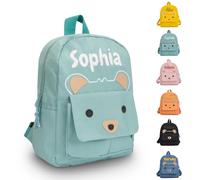 Générique Sac Personnalisable à Dos Enfant Pour Fille et Garçon - Mini Bebe Creche Petit Ours avec Nom Pour École et Voyage, Maternelle