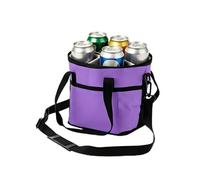 Générique Sac Porte-Boissons,Porte-Bouteilles Étanche pour 4 ou Bouteilles - Porte-Isolant Réutilisable pour Tasses À Café - pour Eau Rafraîchissements Collations Pique-Nique Voyage Plage Bureau Gym