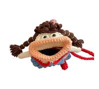 Générique Sac Porte-Téléphone,Style Tricot Élégant Accessoire Mode | Petit Sac Bandoulière Porte-Téléphone | pour Sorties Voyage Camping Fêtes Clés Maquillage