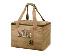 Générique Sac pour Équipement De Camping | Sac de Cuisine 42L,Robuste Poignées Pliable Réutilisable Organisation pour Voyage Maison Sport Déplacement Épicerie