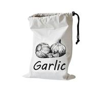 Générique Sac Réutilisable pour Légumes | Conservateur À Cordon pour Ail Oignons Pommes De Terre - Sac Réutilisable Lavable à Cordon Grande Taille pour Aliments Légumes Fruits Cellier