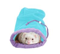 Générique Sac Serviette pour Bain des Petits Animaux - Pochette Absorbante pour Écureuil | Sac de Toilette Anti-Fuite avec Cordon pour Écureuil, Chinchilla, Chaton, Chiot, Lézard Barbu