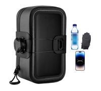 Générique Sac sous contrôle de vélo | Sac à Outils à vélo | Cust à Vue d'étanchéité légère | 600D & TPU 0,5L Polyester avec Fermeture du Bouton, Installation Rapide, pour Les vélos de Course