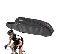 Générique Sac Top Tube | Sacoche De Cyclisme Légère pour Voyage,Accessoire Multifonctionnel De Fixation sur Tube Horizontal pour Usage Quotidien Plage Randonnée Et Voyage