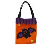 Générique Sac Tote Halloween | Sac à Collation Halloween | Tote Réutilisable en Non-Tissé pour Stockage de Bonbons et Snacks pour en Salle de Classe pour Shopping et Décoration d'Événement