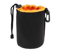 Générique Sac Transport Appareil Photo Etanche, 1pcs Objectif de la caméra vidéo étanche Pouch Caméra Objectif Housse Sac Pleine Taille S M L XL Camera Lens Protector(Yellow M)