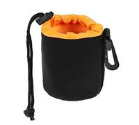 Générique Sac Transport Appareil Photo Etanche, 1pcs Objectif de la caméra vidéo étanche Pouch Caméra Objectif Housse Sac Pleine Taille S M L XL Camera Lens Protector(Yellow S)