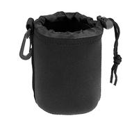 Générique Sac Transport Appareil Photo Etanche, 1pcs Objectif de la caméra vidéo étanche Pouch Caméra Objectif Housse Sac Pleine Taille S M L XL Camera Lens Protector(Black M)