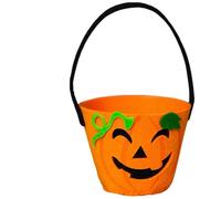 Générique Sachet Bonbon Citrouilles pour Halloween, Sac de Citrouille Halloween, Panier à Bonbons en Forme de Citrouille d'halloween, Sac a Bonbons à la Citrouille pour faveurs fête déco Halloweens