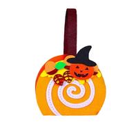 Générique Sachet Bonbon Citrouilles pour Halloween, Sac de Citrouille Halloween, Panier à Bonbons en Forme de Citrouille d'halloween, Sac à Bonbons à la Citrouilles pour Tours ou friandises