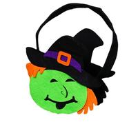 Générique Sachet Bonbon Citrouilles pour Halloween, Sac de Citrouille Halloween, Panier à Bonbons en Forme de Citrouille d'halloween, Sac à Bonbons à la Citrouilles pour Tours ou friandises