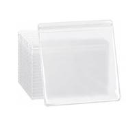 Générique Sachets à bijoux en PVC 100 pièces transparentes à fermeture zip