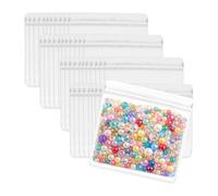 Générique Sachets à bijoux en PVC 100 sachets zip transparents refermables